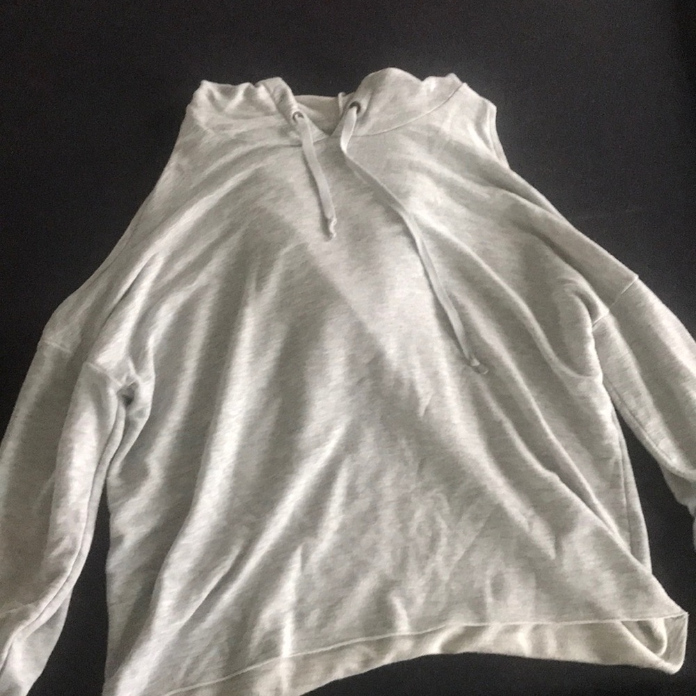 cold shoulder AE sweater